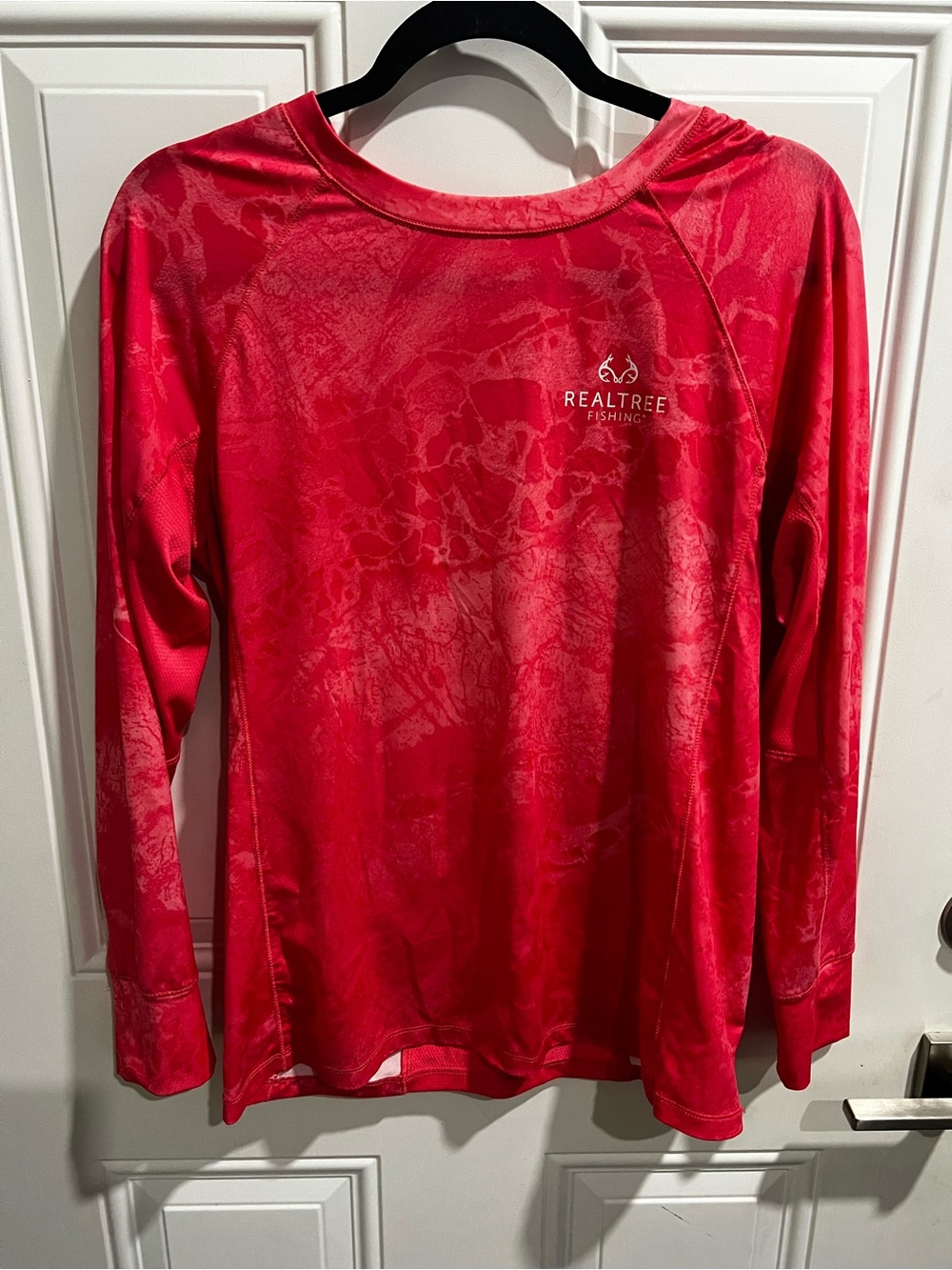 Realtree Fishing Red Camo Performance Shirt